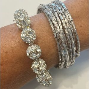 Bundle of 2 Silver Bracelets